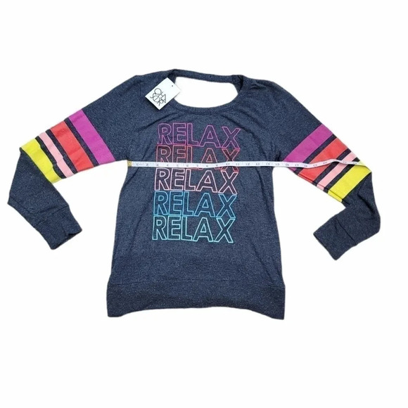 Chaser Soft twist back Relax crew neck Sweather - Picture 6 of 7